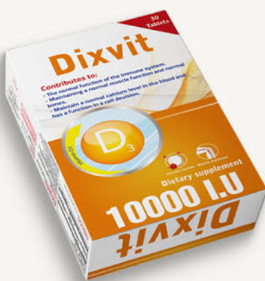Dixvit D3/1000 i.u 20 tab | ديكسفيت د3 /1000 وحده دوليه قرص
