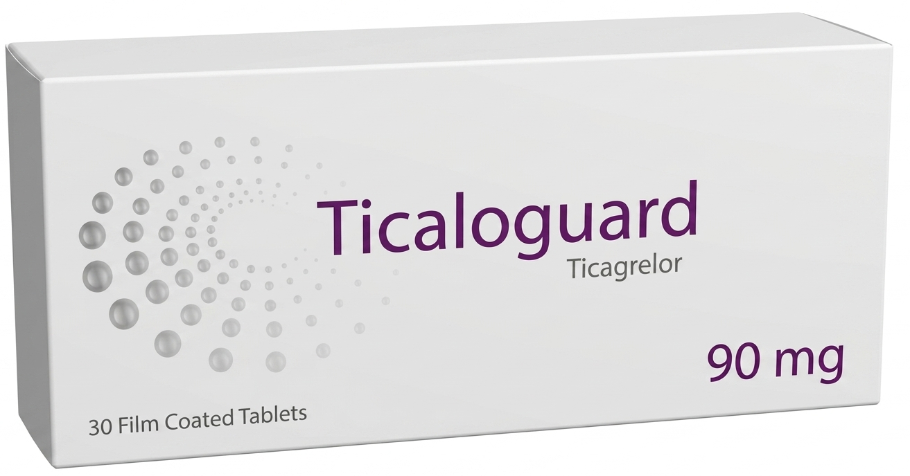 Ticaloguard 90 mg 30 tabs | تيكالوجارد 90 مجم 30 قرص