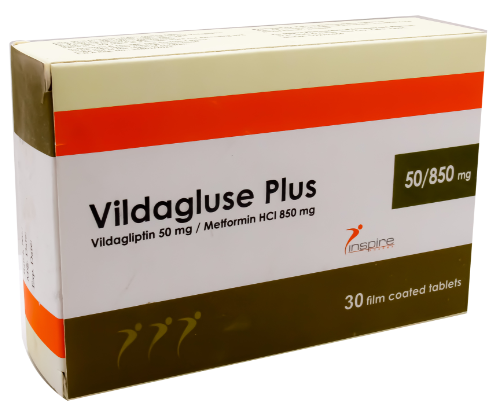 Vildagluse plus 50/850 tabs | فيلداجلوز بلس 50/850 اقراص