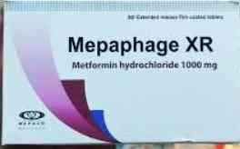 Mepaphage XR 1000mg 30 tab | ميبافاج 1000 30 قرص