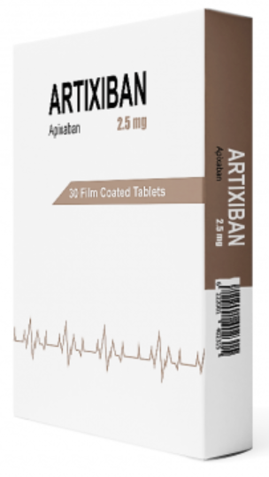 Artixiban 2.5 mg | ارتيكسيبان 2.5 مجم