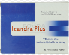 Icandra Plus 50 / 1000 mg 30 tabs | ايكاندرا بلس 10 اقراص