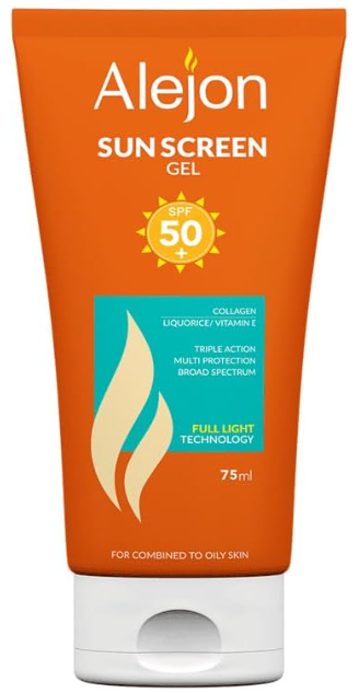 اليجون صن سكرين50 جيل 75مل