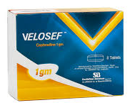 Velosef 1 gm.8 Dividable Tablets | فيلوسيف 1 جم - 8أقراص قابلة للتقسيم