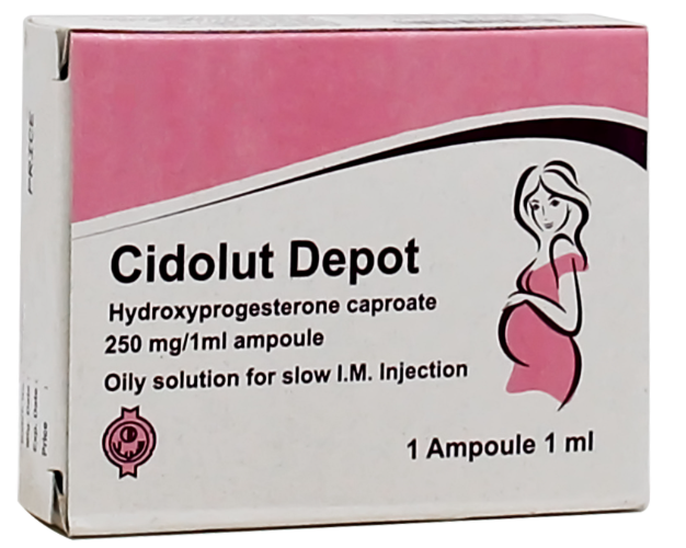 cidolut depot 250mg 1 amp. | سيدلوت ديبو 250 مجم - 1 امبول